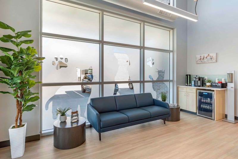 Additional lobby seating