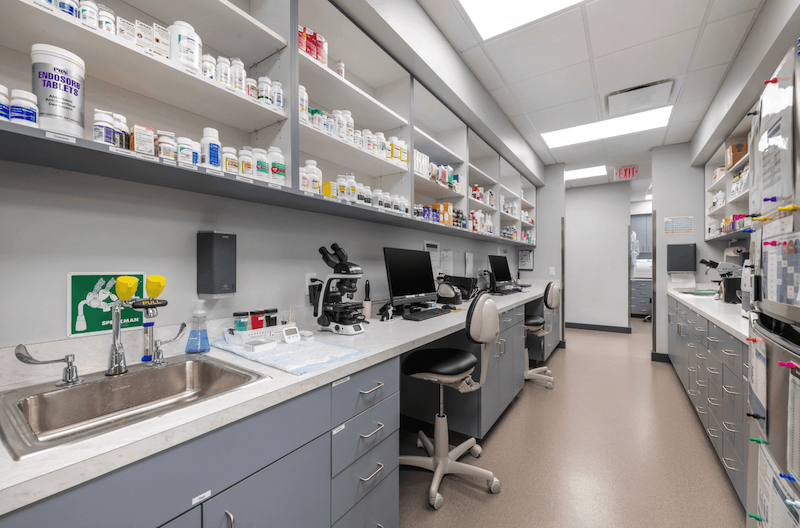 Technician Area